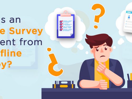 online survey vs offline survey