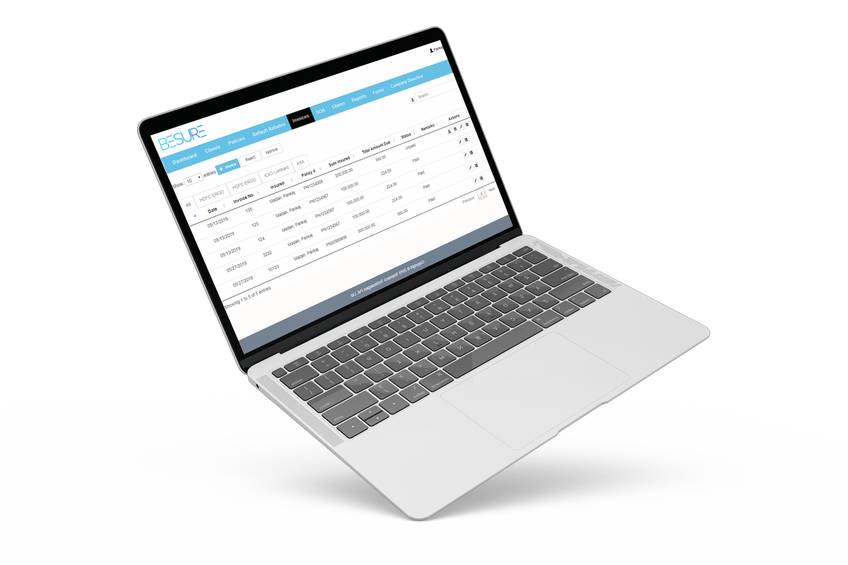 view insurance software Solution